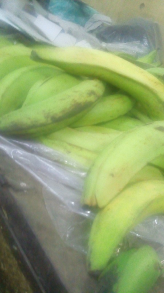 Plátano verde