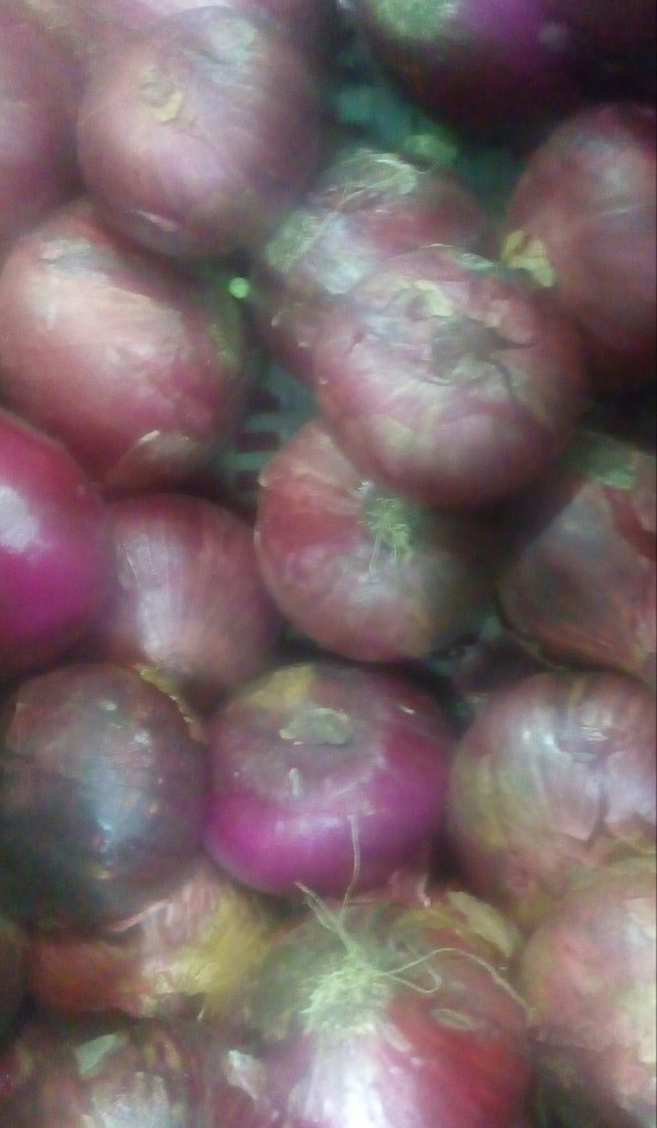 Cebolla cabezona morada