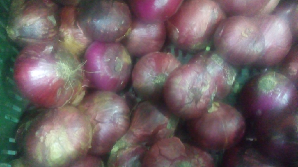 Cebolla cabezona morada