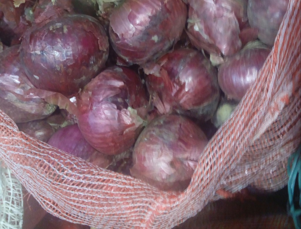 Cebolla cabezona morada