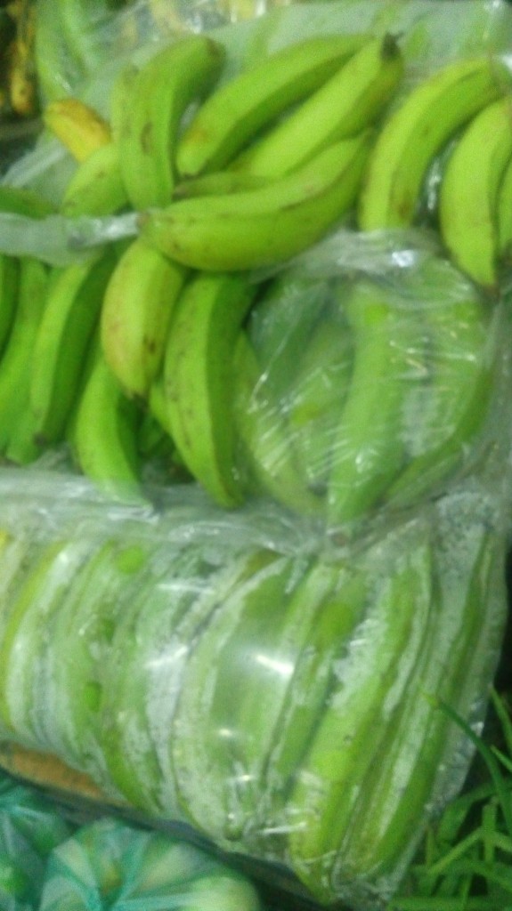 Plátano verde