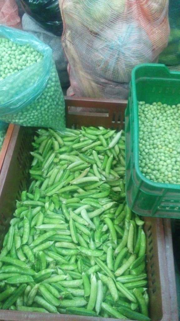 Arveja en cascara