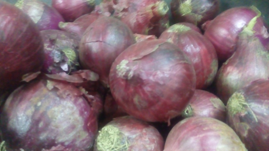 Cebolla cabezona morada