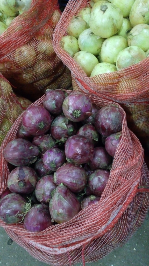 Cebolla cabezona morada