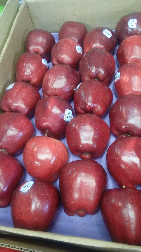 Manzana roja calibre 105