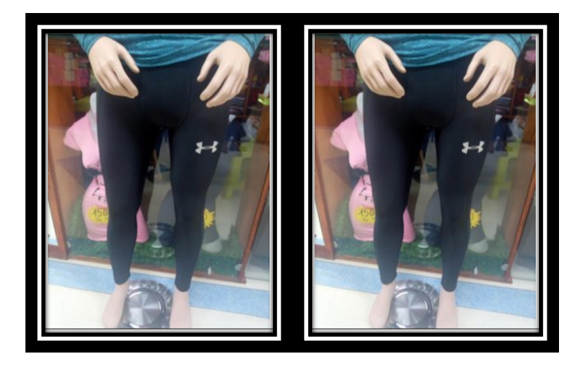 Licra deportiva para caballero