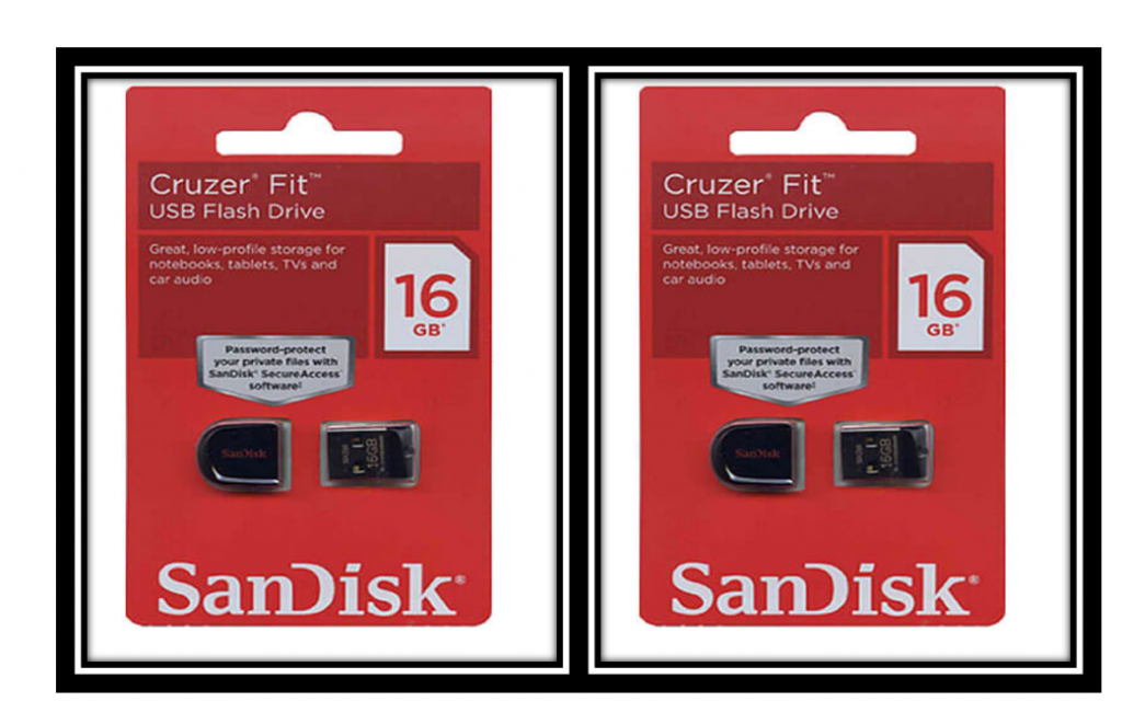USB Sandisk cruzar fit de 16GB