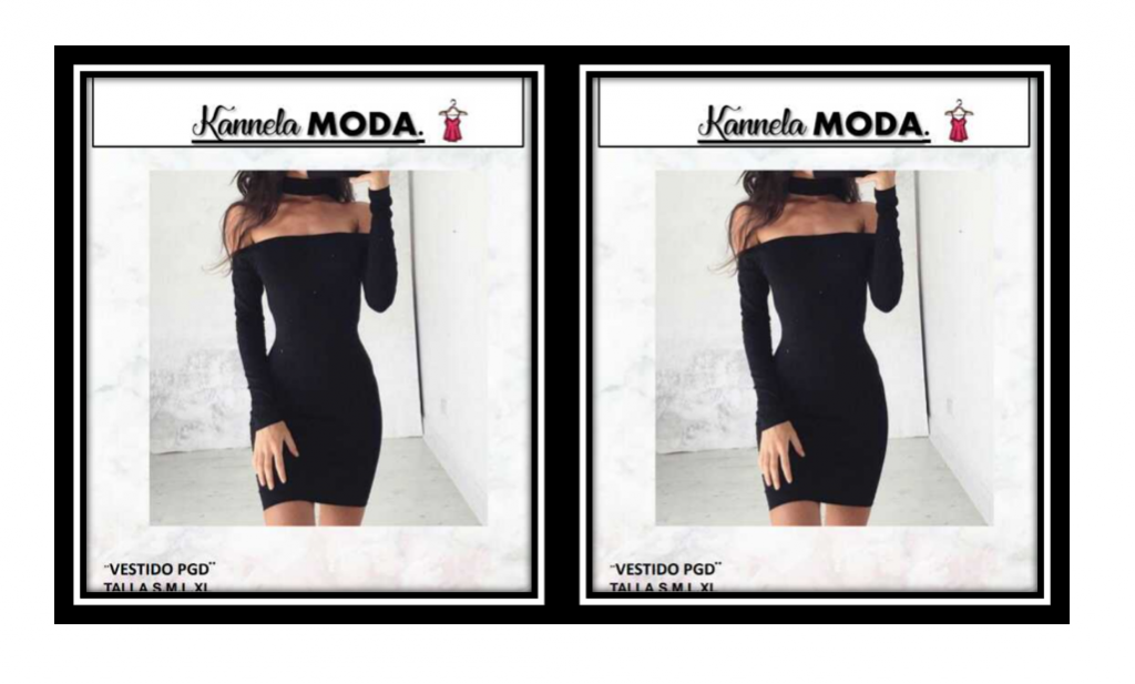 hermoso vestido cuello bandeja