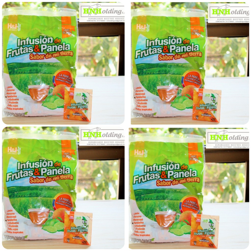 Aromatica de frutas y panela/50 sobres