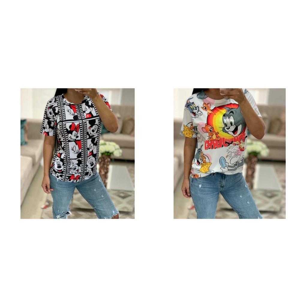 Camisetas estampadas