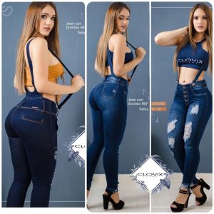 Jean con tirantes ref C-40310