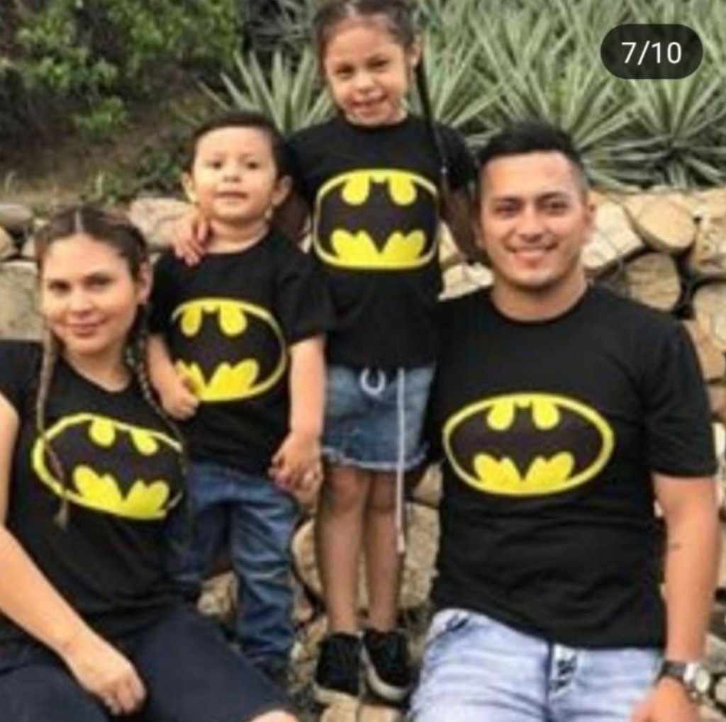 Camisa combo familiar personalizadas