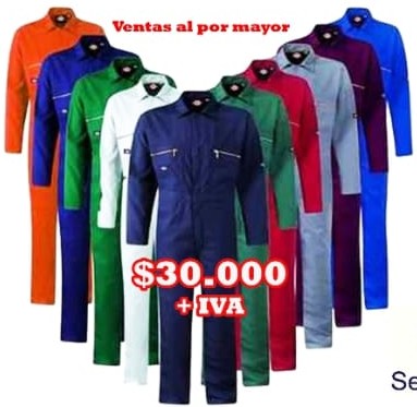 Overol de dotación y seguridad industrial