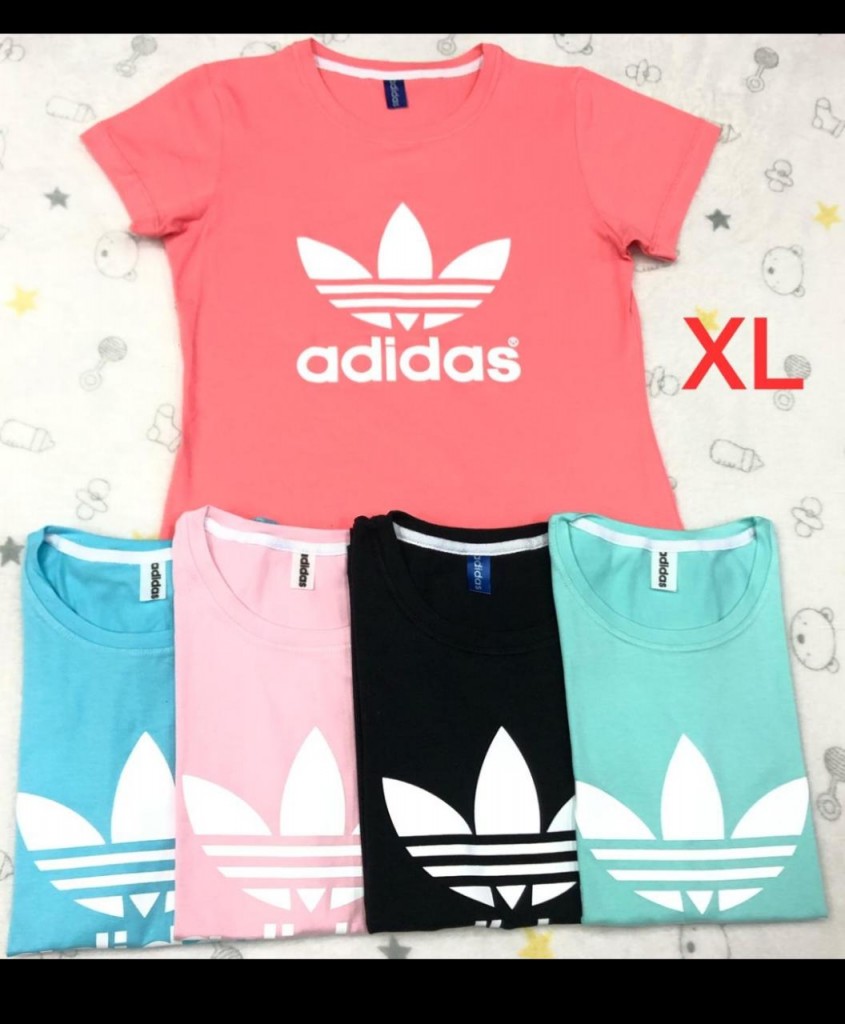 Blusa camiseta dama Algodón licrado Adidas