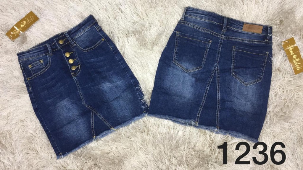 Falda jean dama ref1236