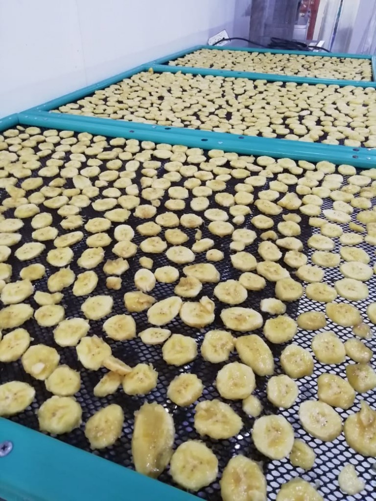 Banano deshidratado