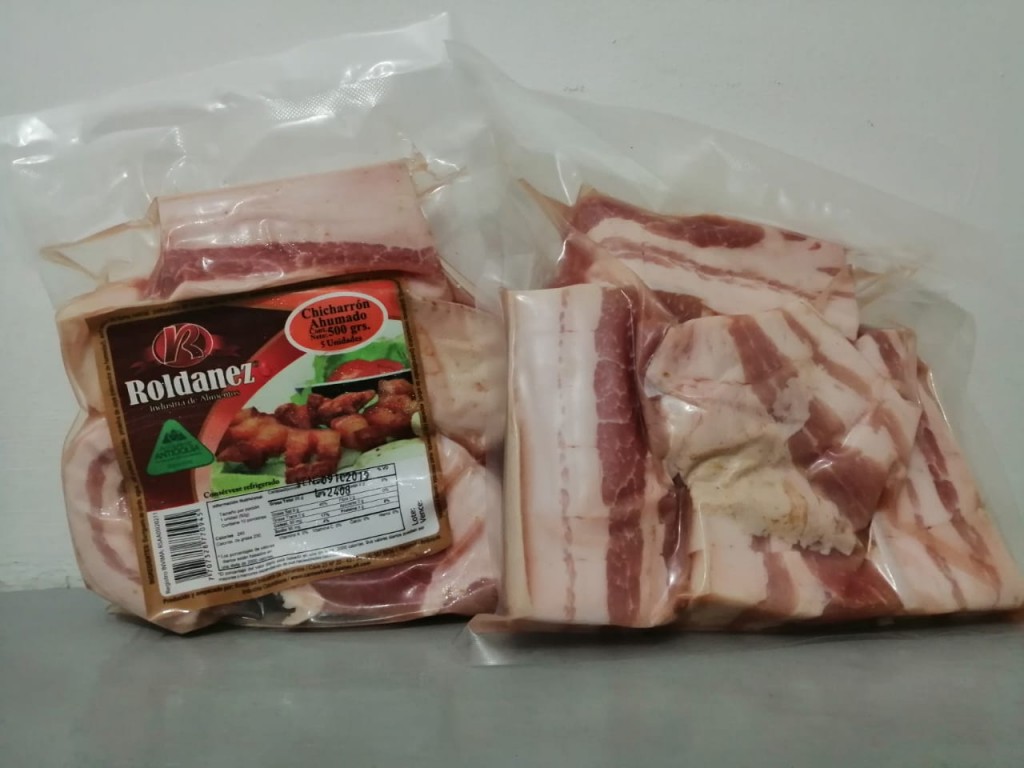 Chicharrón ahumado