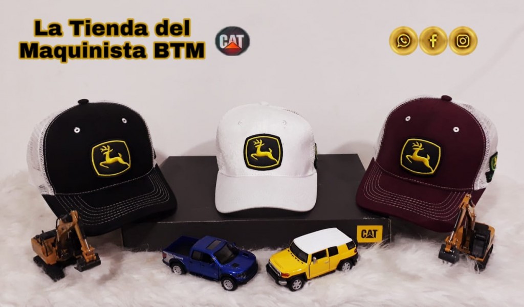 Cachucha o gorra John Deere