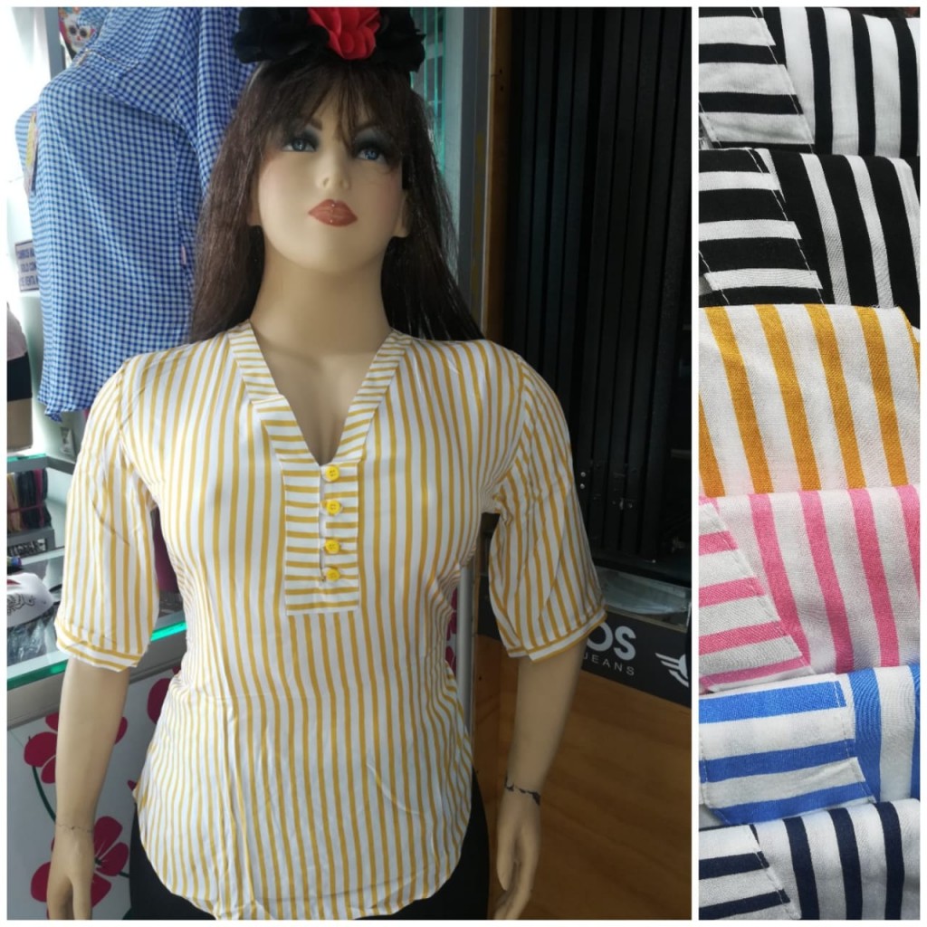 Blusa dama talla plus
