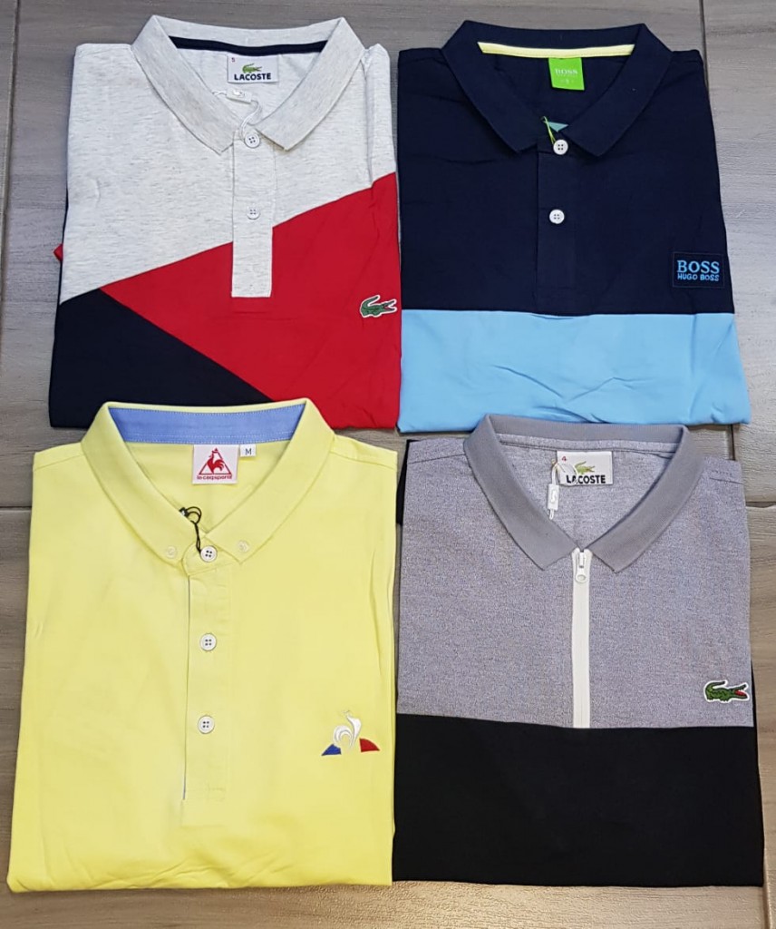 Camiseta polo caballero seda fría