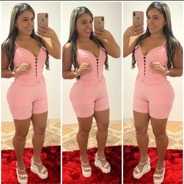 Enterizo short dama