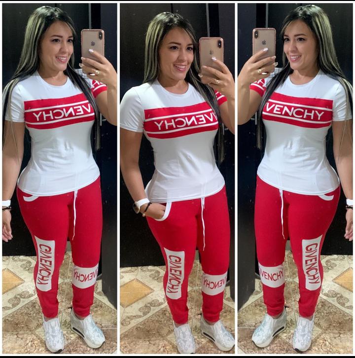 Conjuntos deportivo dama licra y blusa