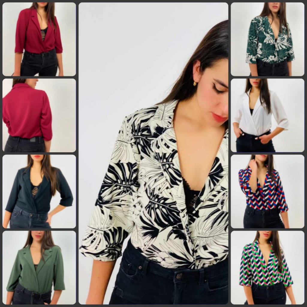 Blusa tipo camisa dama