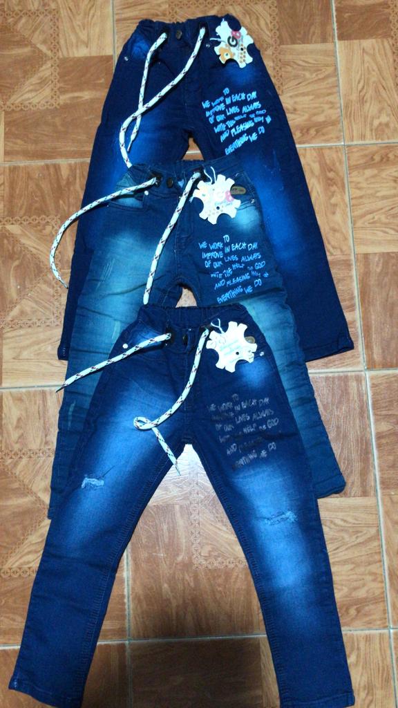 Jean niño jogger