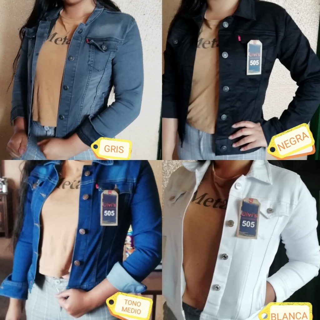 Chaqueta jean dama