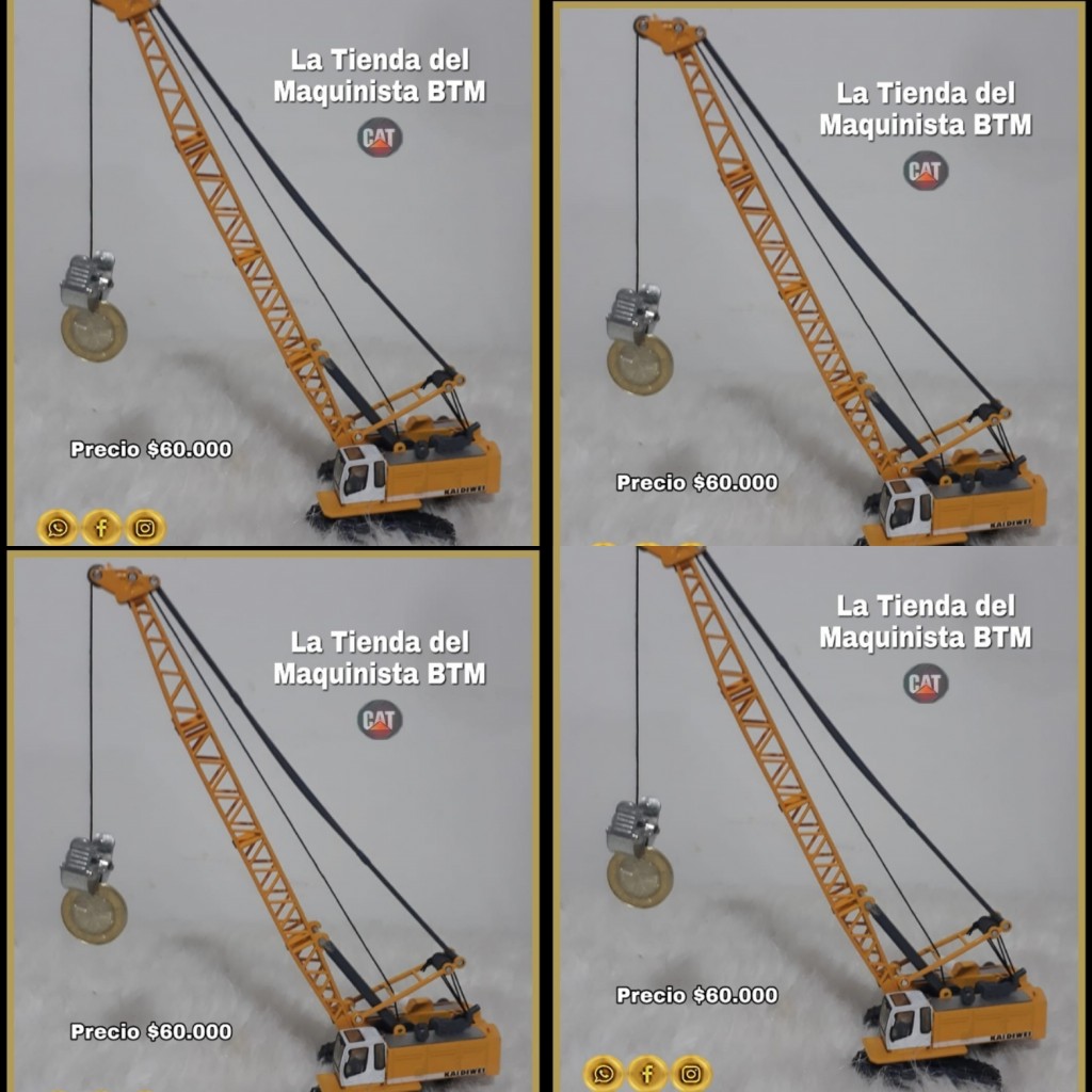 Grúa excavadora por cable colección