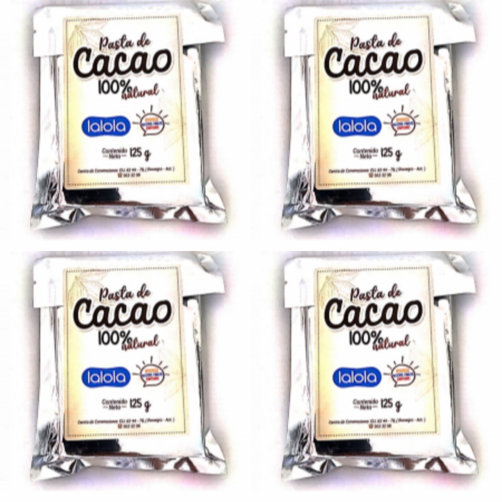 Cacao 100% natural 500gr en pasta