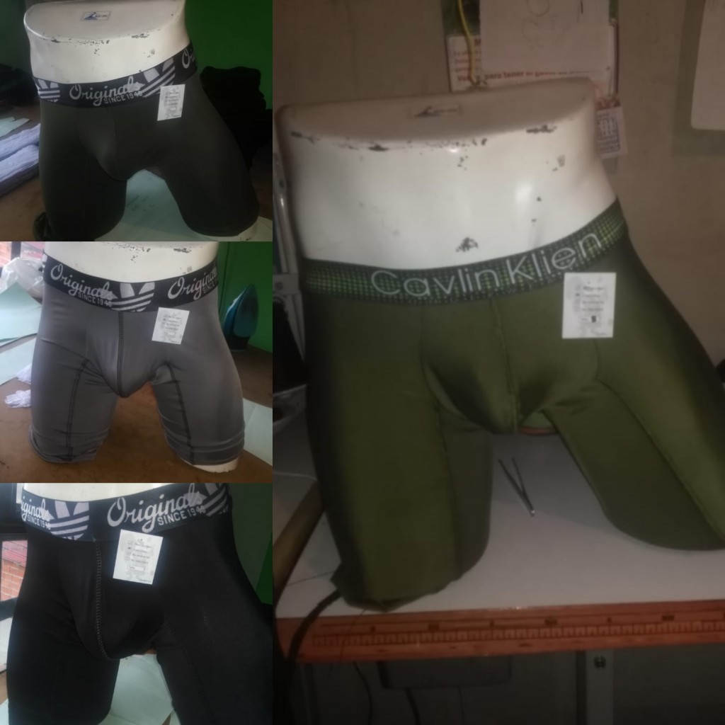 Boxer licra caballero × 12uds