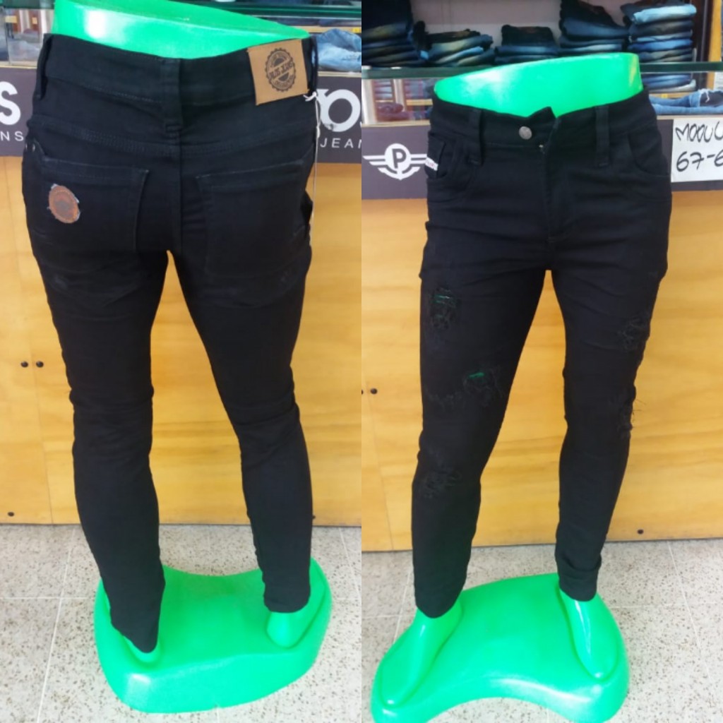 Jean caballero de la talla 28 a la 34