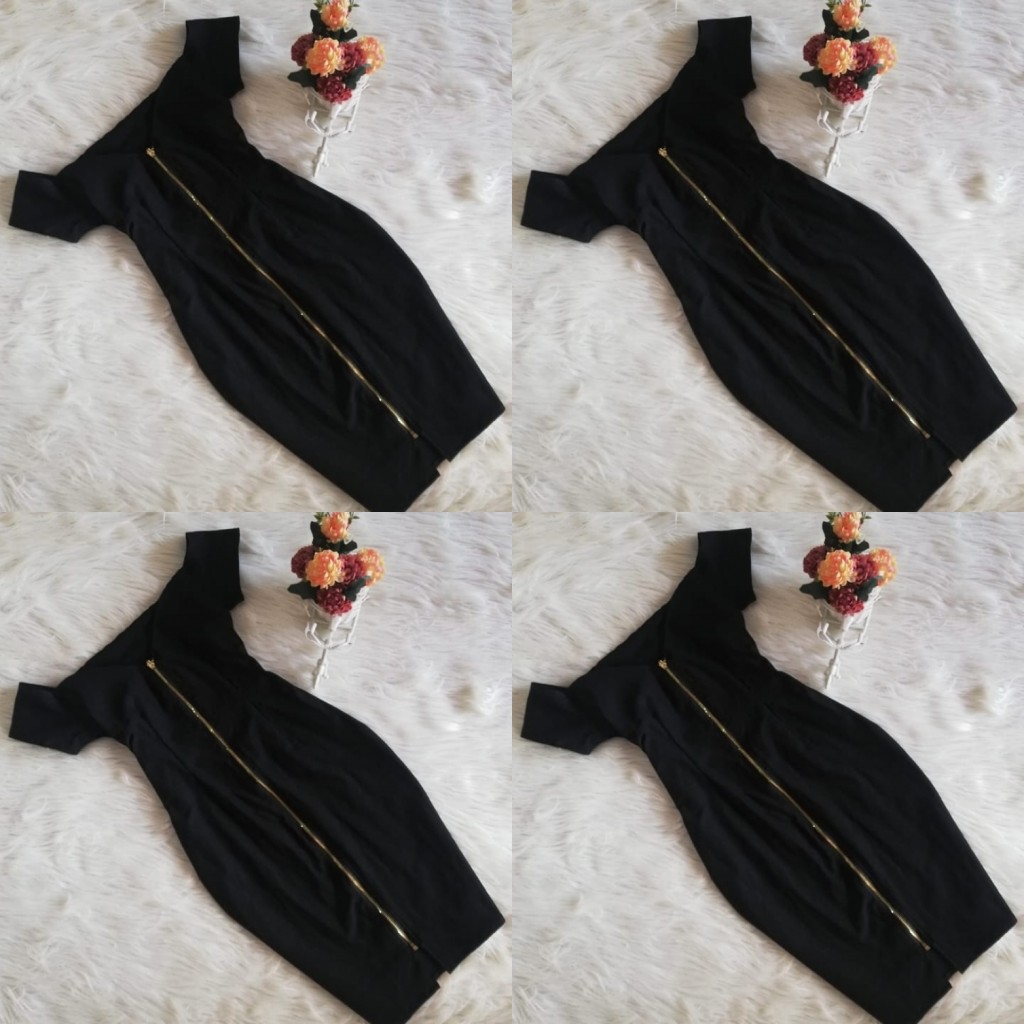 Vestido con cremallera