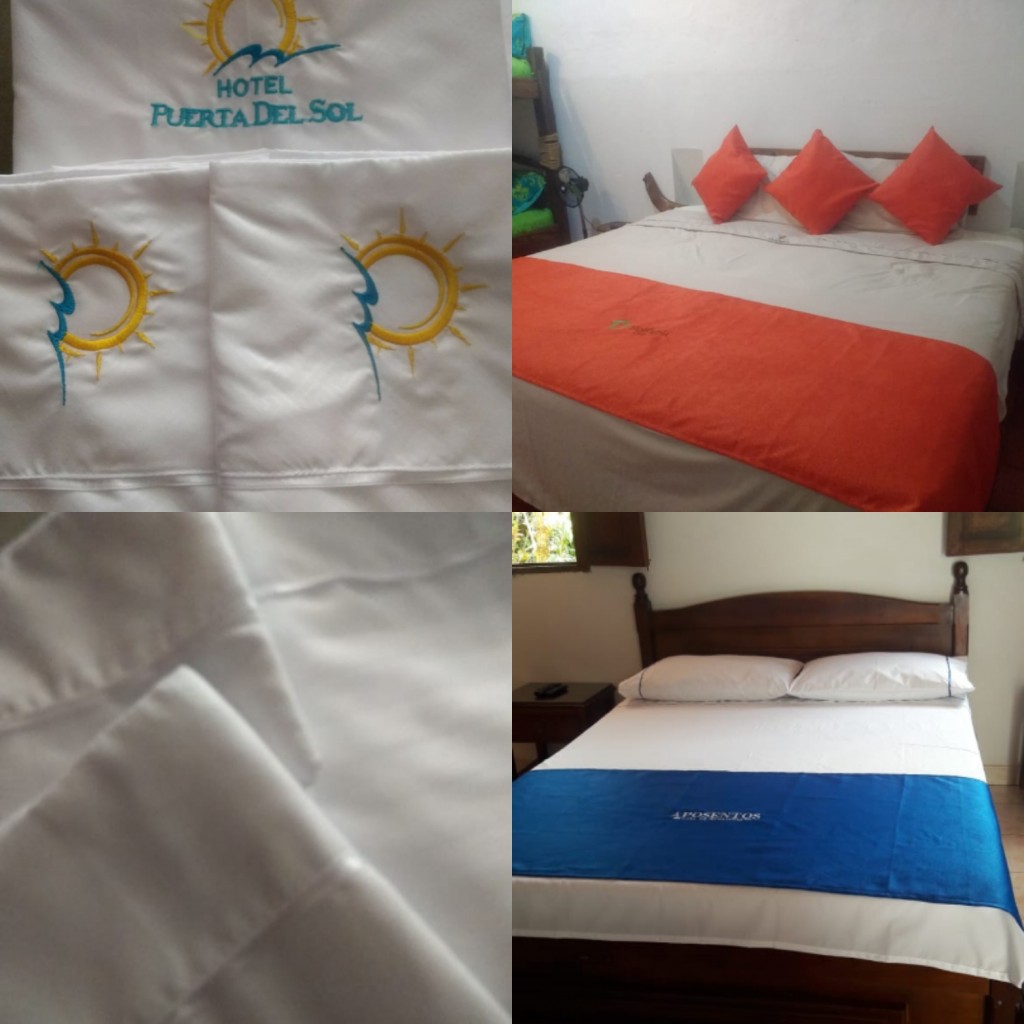 Juego de sábanas línea hotelera
