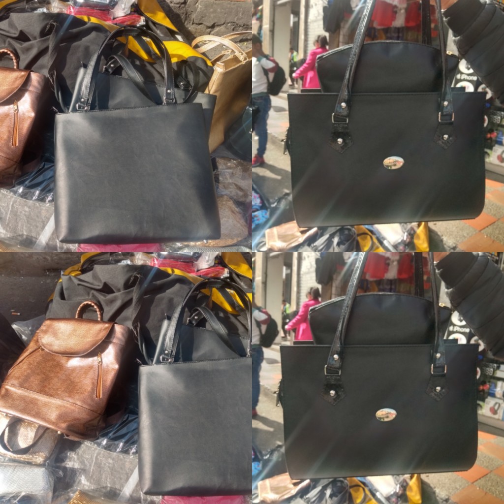 Juego Bolso dama + cosmetiquera