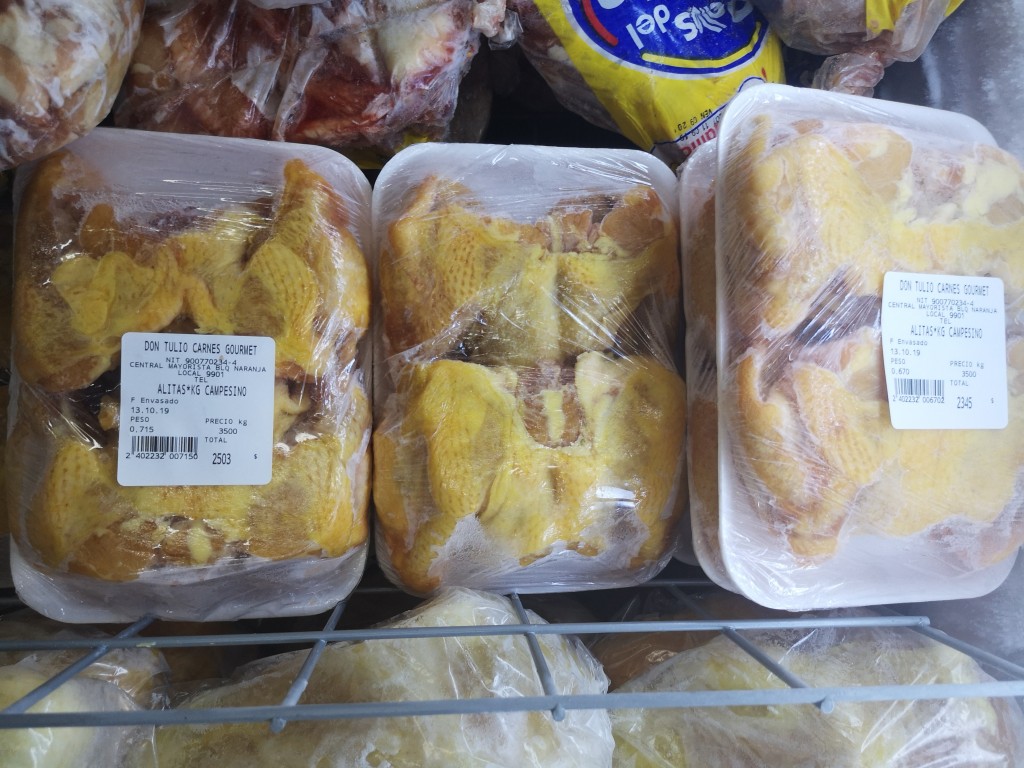 Alitas de pollo campesina