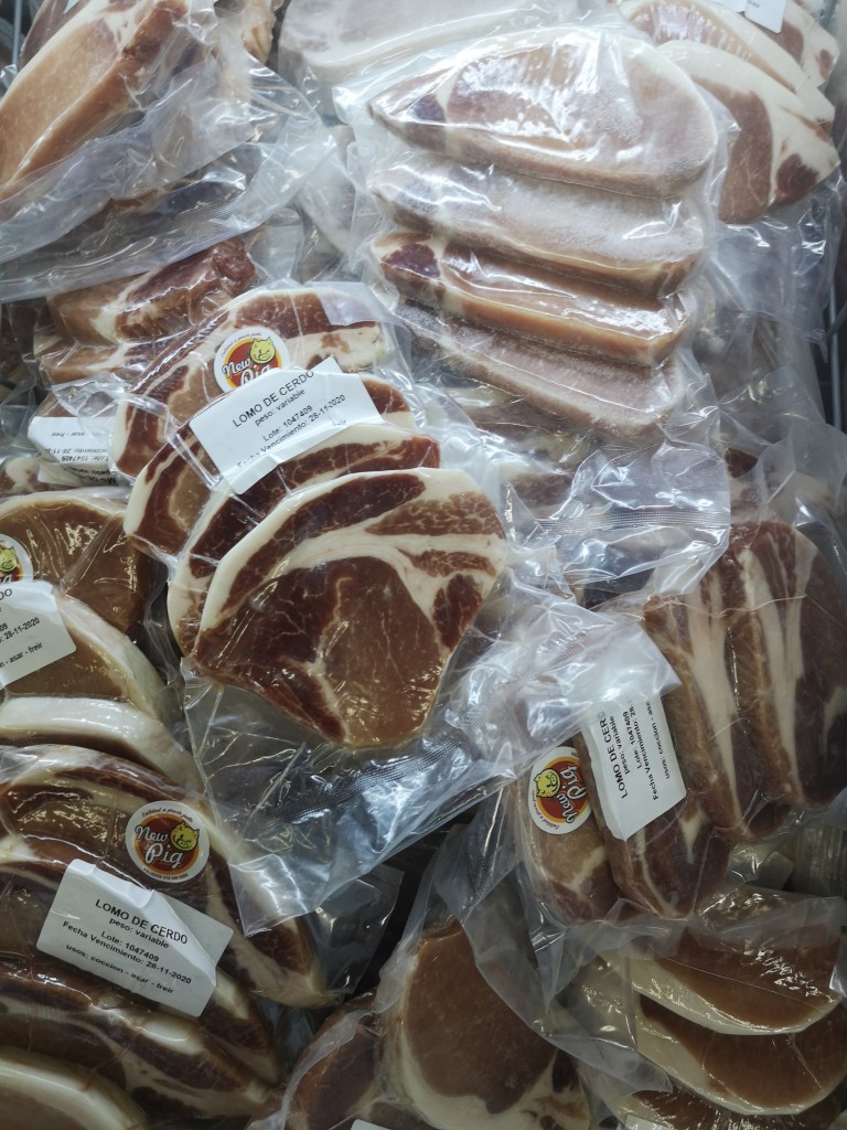 Lomo de cerdo porcionado