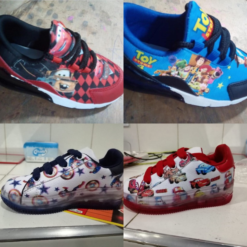 Zapatillas niño con luces