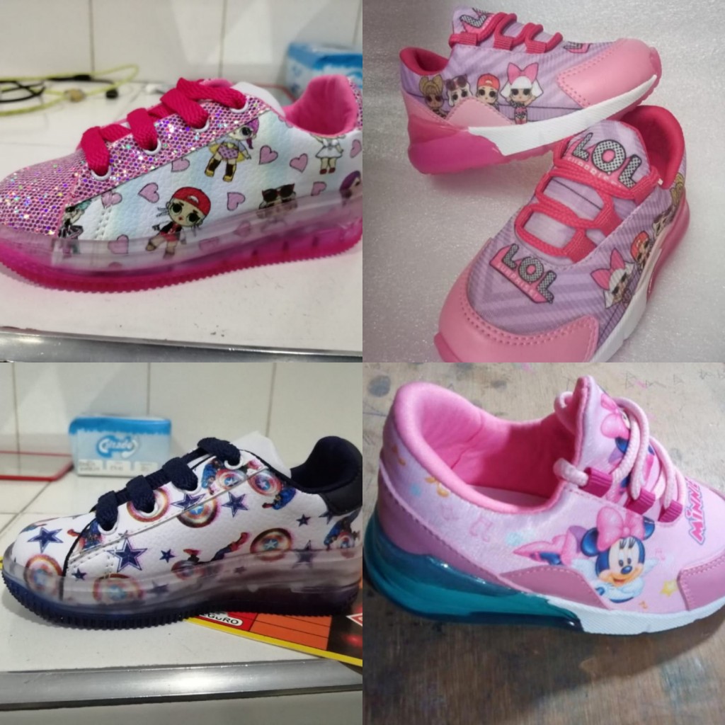 Zapatos niños con luces