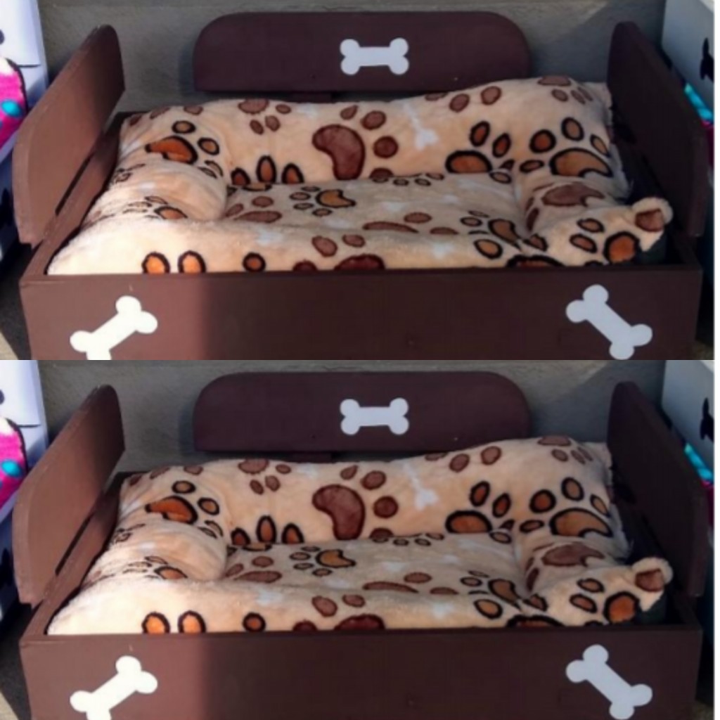 Cama para mascotas talla L 90cm ×70cm