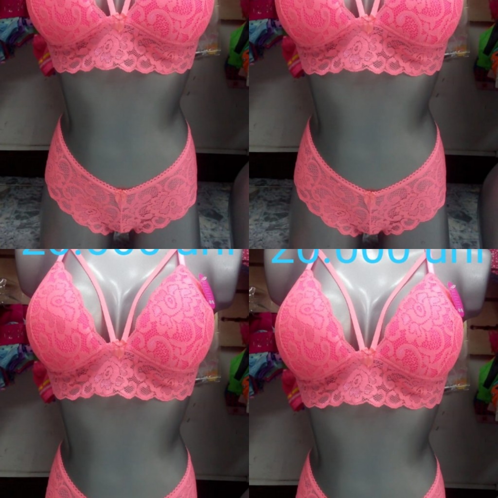Conjunto de ropa interior dama