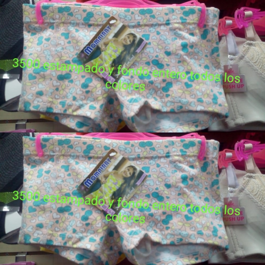 Boxer estampado dama