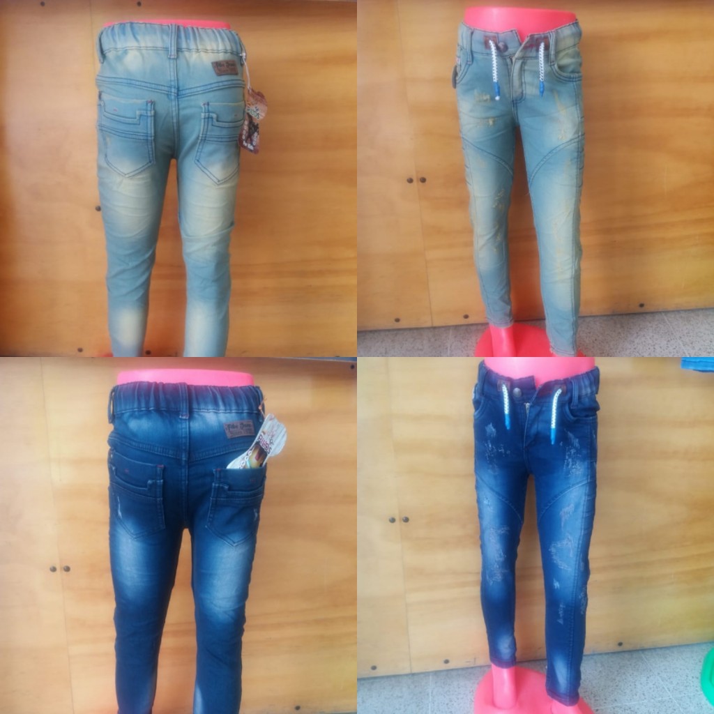 Jean niño jogger