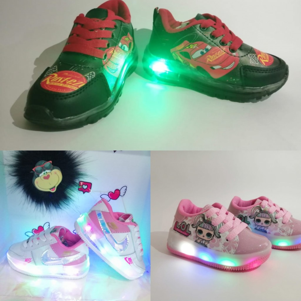 Zapatos niños con luces