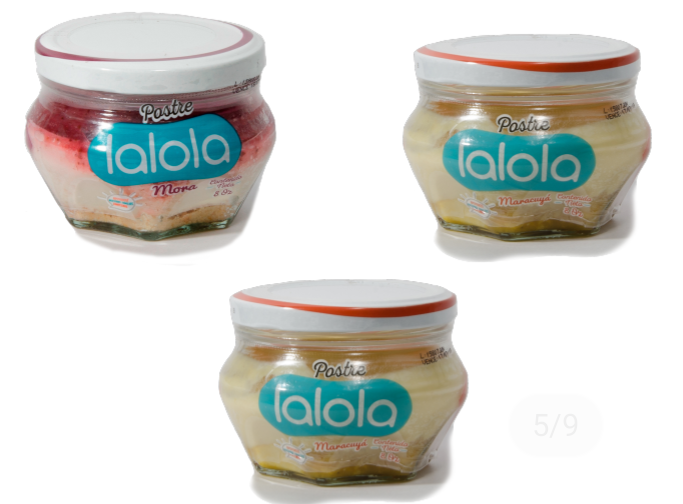 Postres cheesecake ×250gr sabores mora, tiramisú y maracuyá
