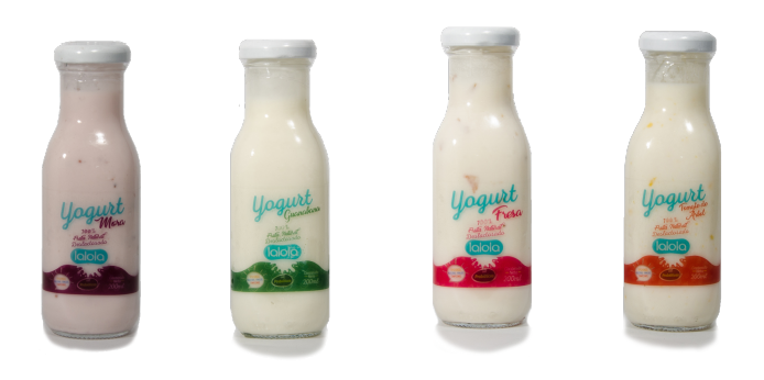 Yogurt artesanal 200ml deslactosado de frutas sabores mora, guanabana, feas y tomate de árbol
