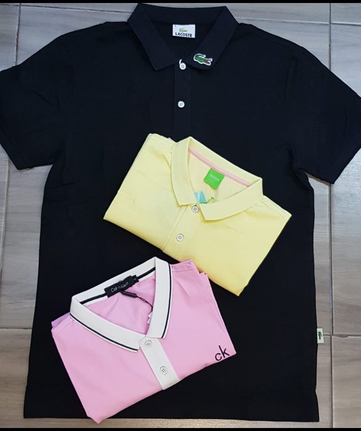 Camiseta polo seda fría caballero importadas