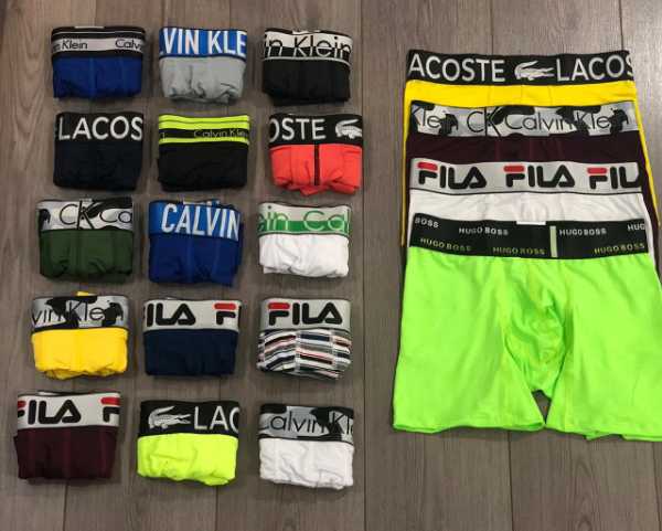 Bóxer Calvin klein, tommy, supreme , fila, lacoste tipo importación