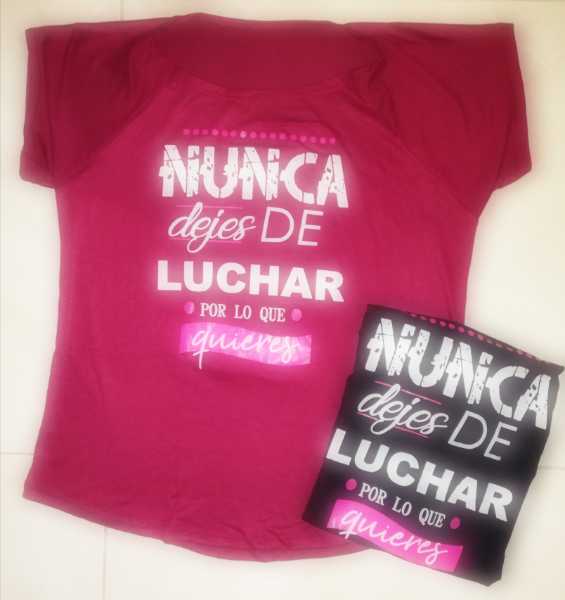 Camisetas para Dama con lindos mensajes